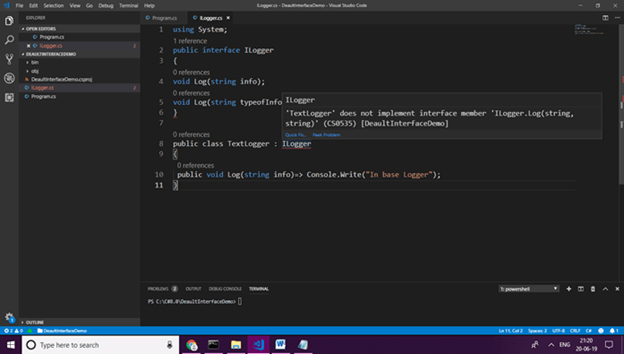 Interfaces In C# 8.0
